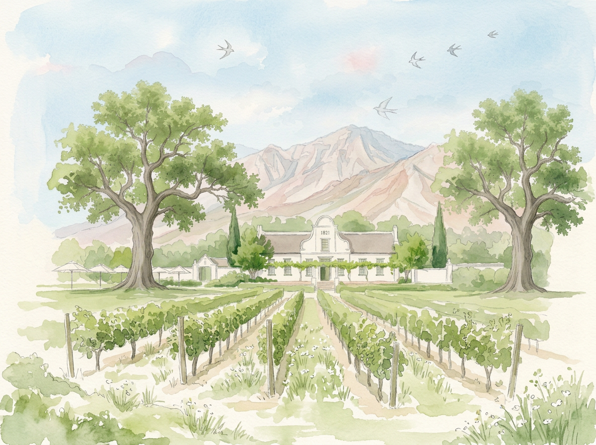 Plaisir Estate in Franschhoek